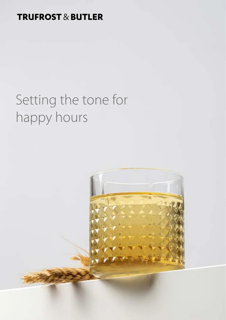 Bar Equipment: first page