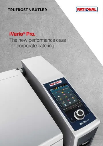 Rational iVario Pro cover