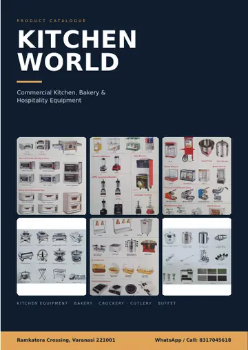 Kitchen World Brochure cover