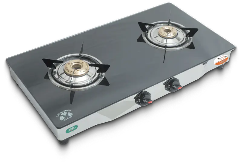 Premium glass-top gas stove